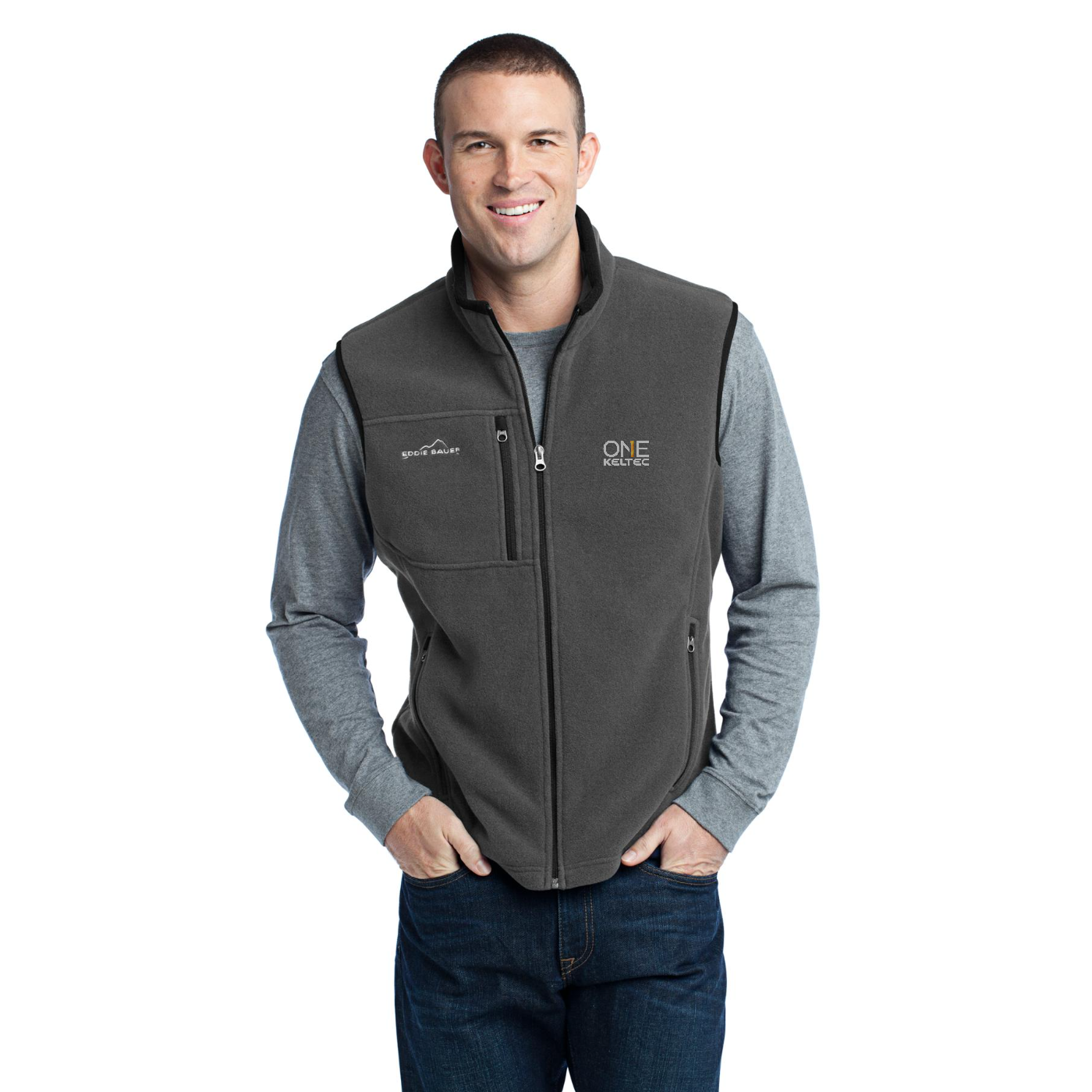 Eddie Bauer - Fleece Vest - One Keltec — model