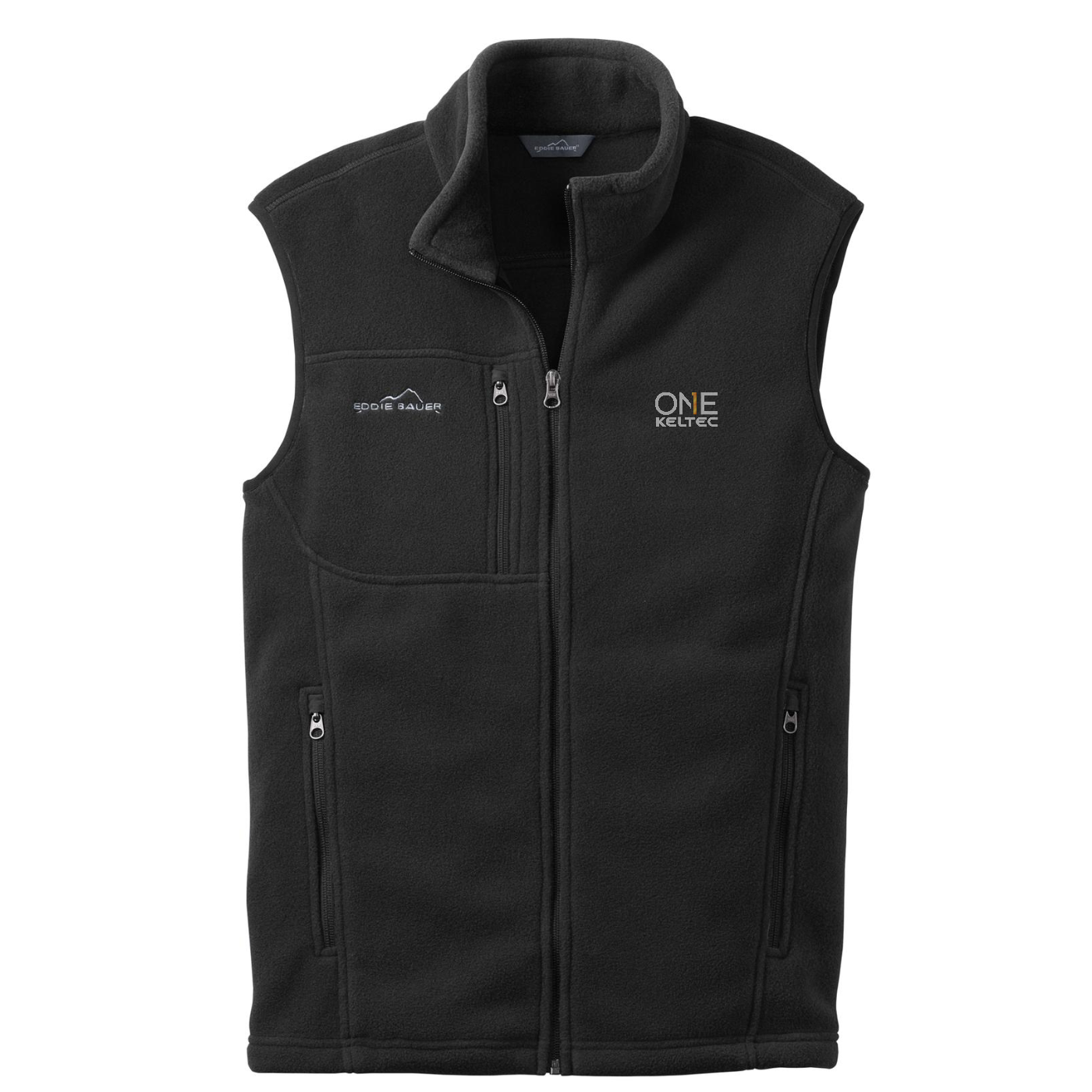 Eddie Bauer - Fleece Vest - One Keltec — Black